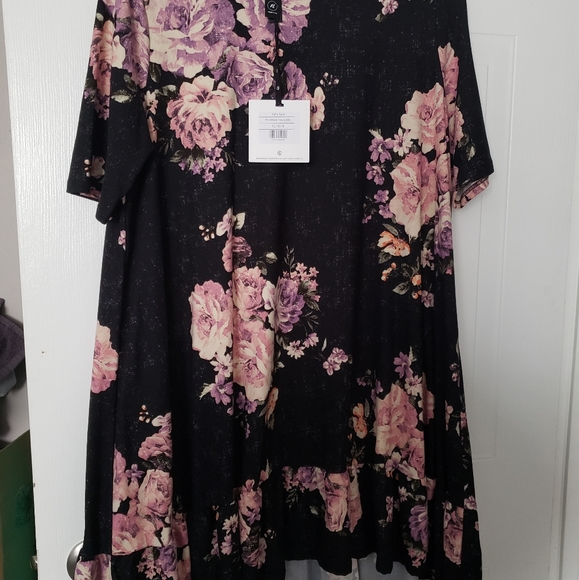 Agnes & Dora relaxed ruffle tunic xl fits 14-18